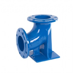 Double Flanged Duckfoot Elbow
